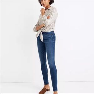 Madewell Curvy High Rose Skinny Jeans